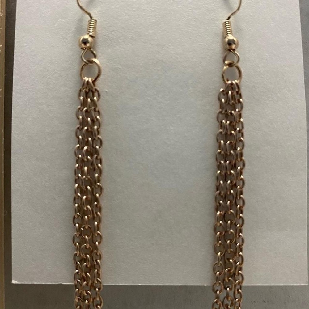 Paparazzi Gold Chain Dangle Earrings
